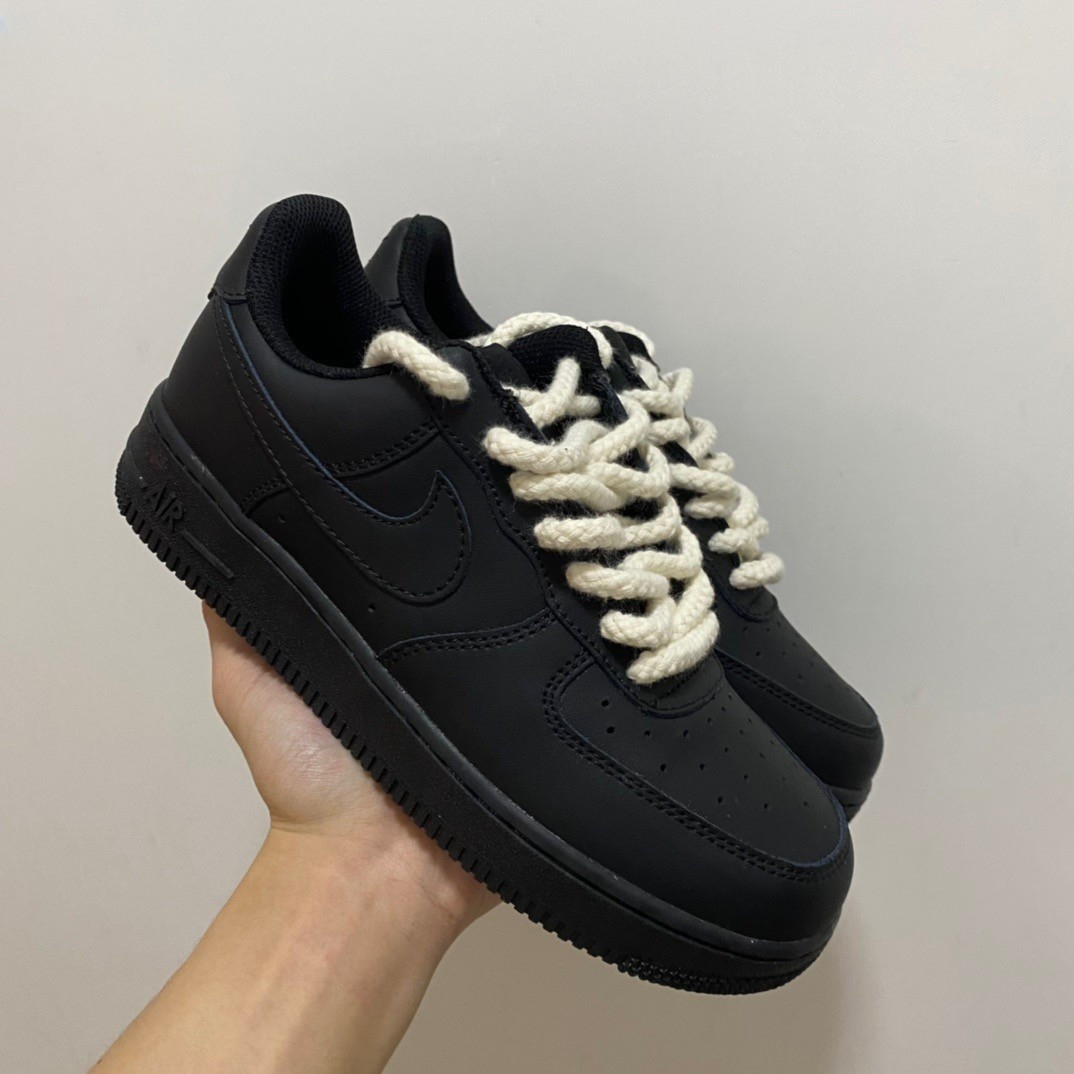 Nike Air Force 1 "rope laces cream"