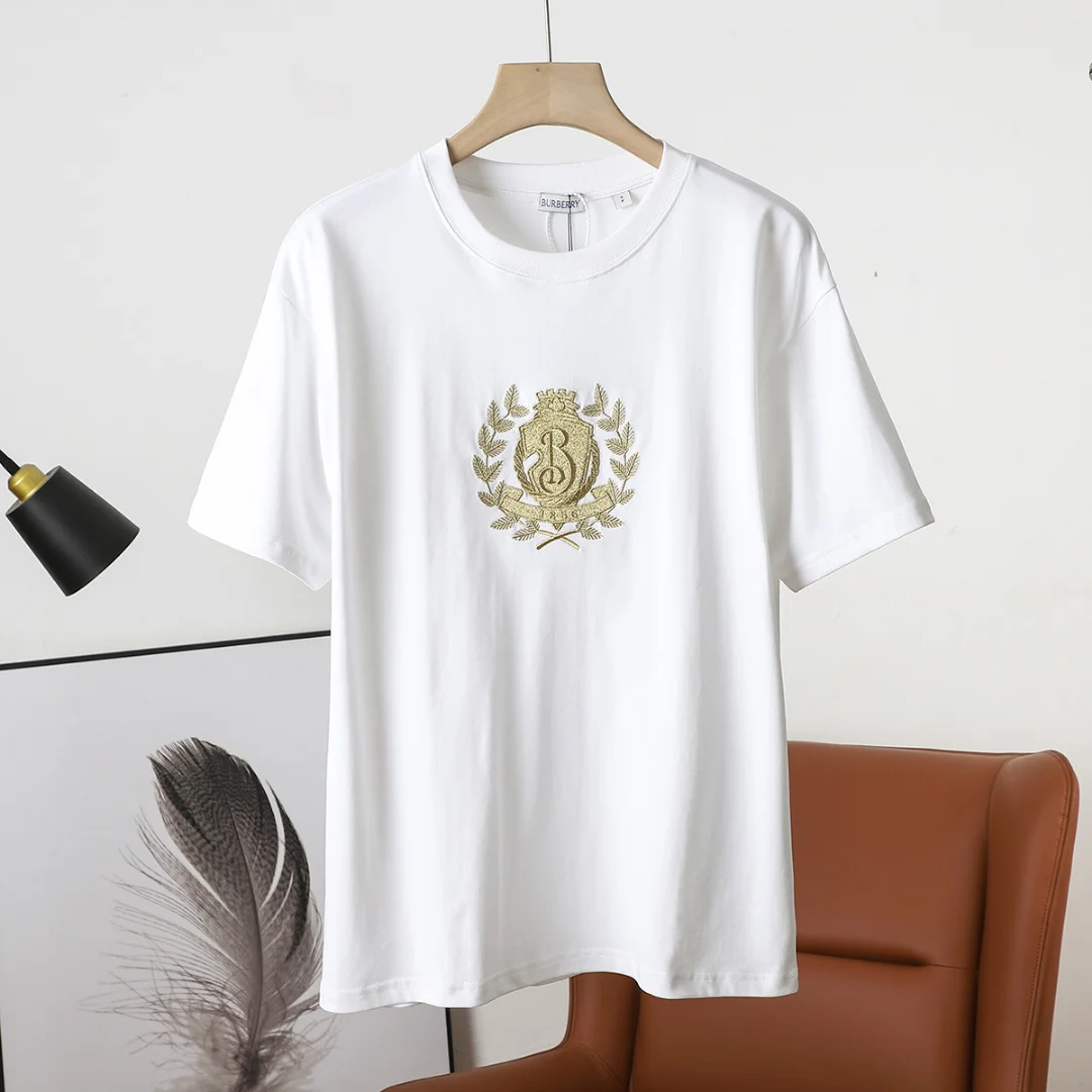 BURBERRY White T-Shirts