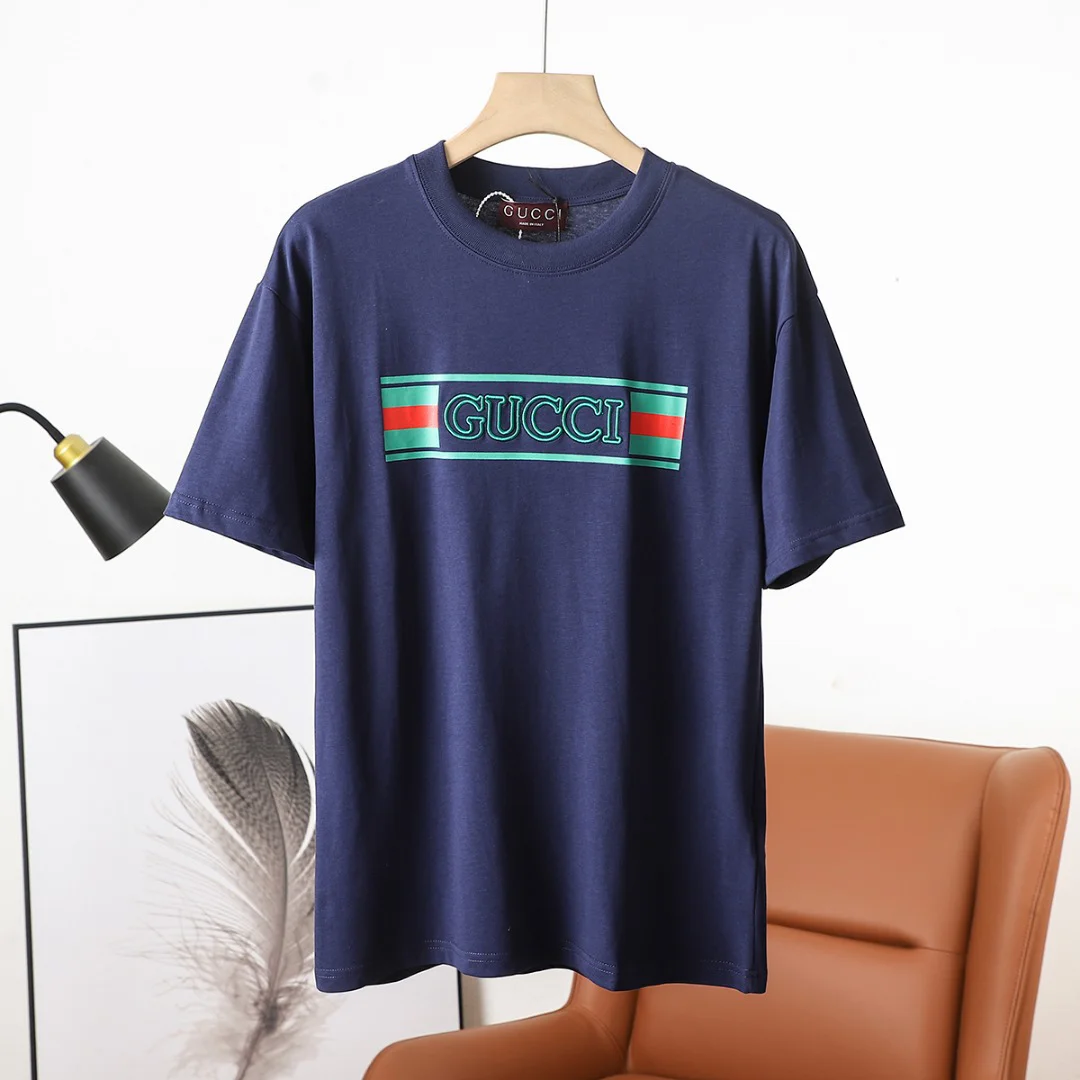GUCCI T-Shirt Navy Blue T-Shirts