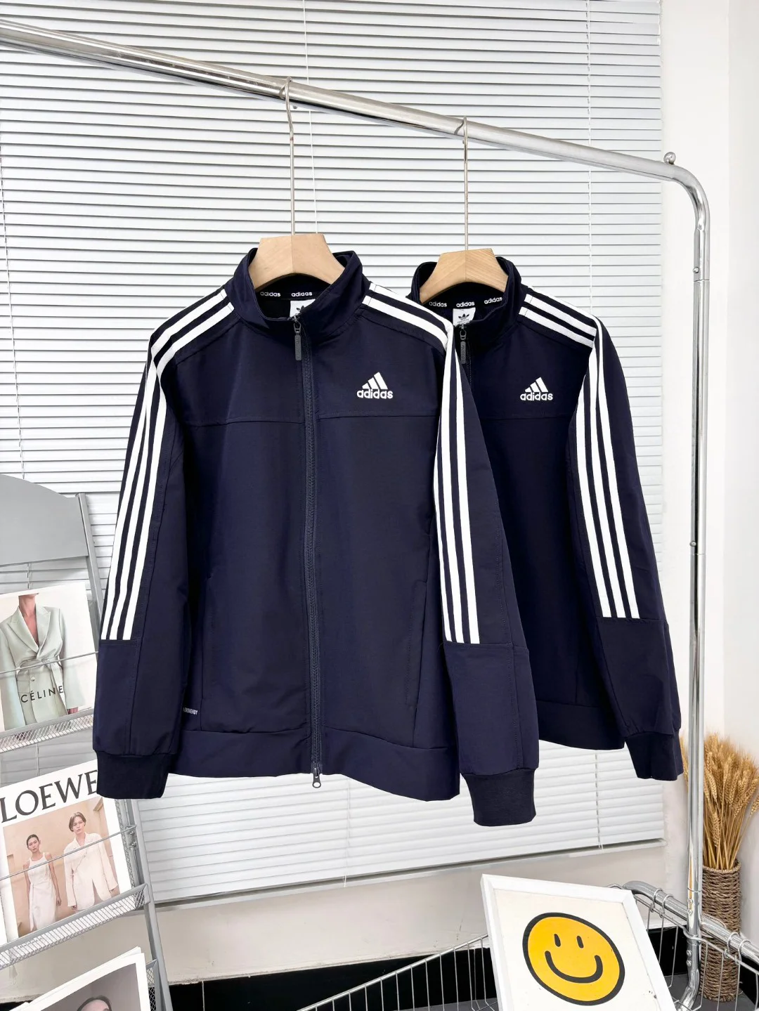 adidas Tracksuit Jacket Navy Blue Jackets