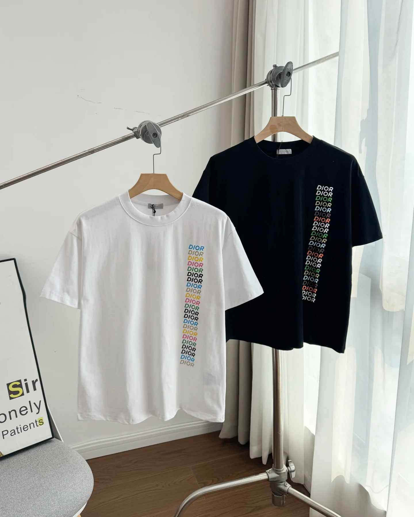 Dior T-Shirt Black and White T-Shirts