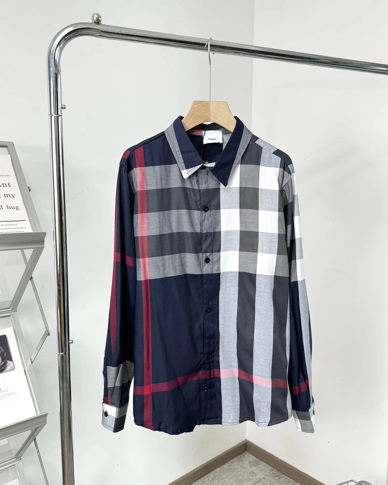 Burberry Long Sleeve Shirt Multi-color T-Shirts