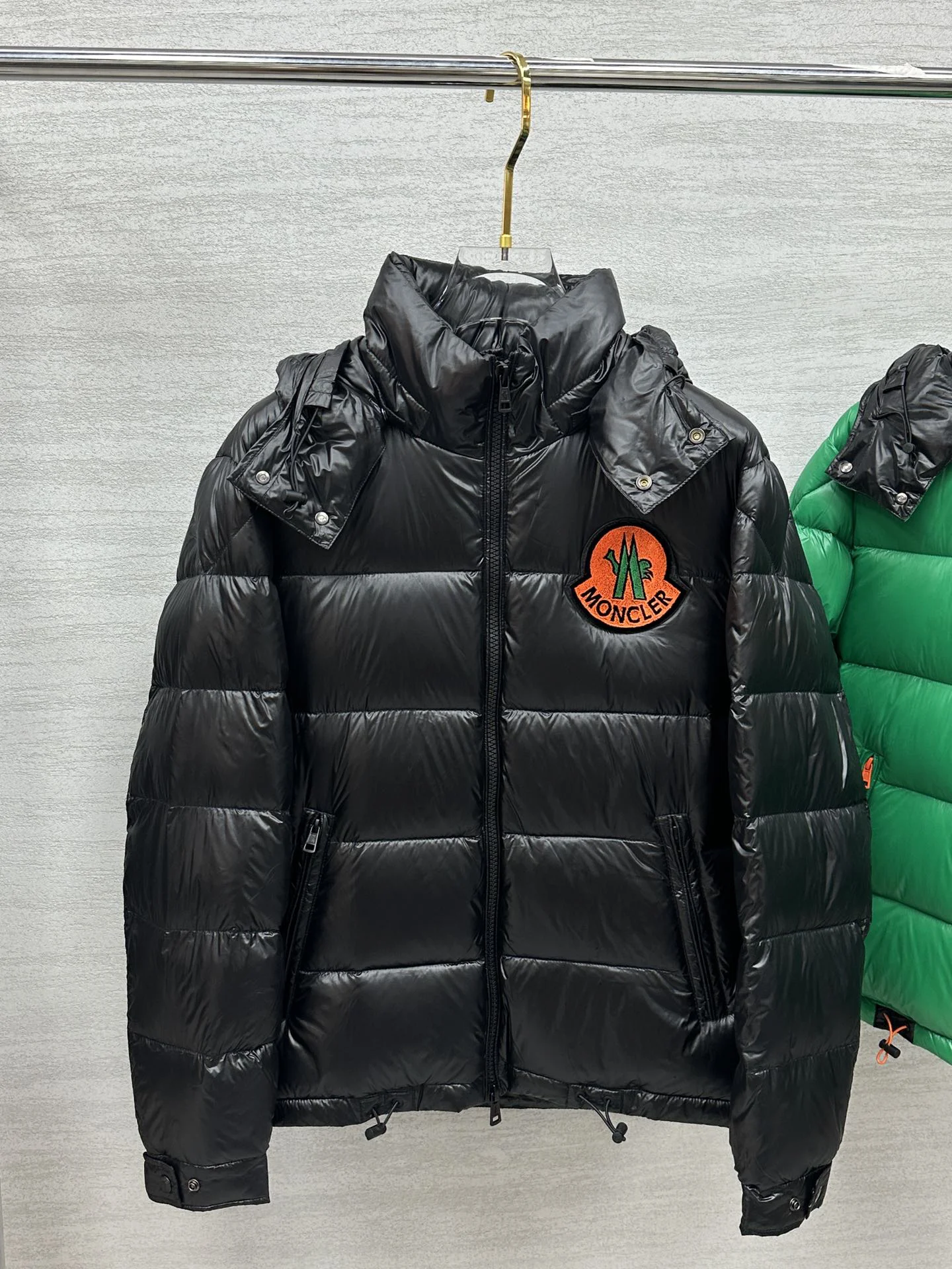 Moncler 2025 AW Men's Down Jackets (Black, Green)