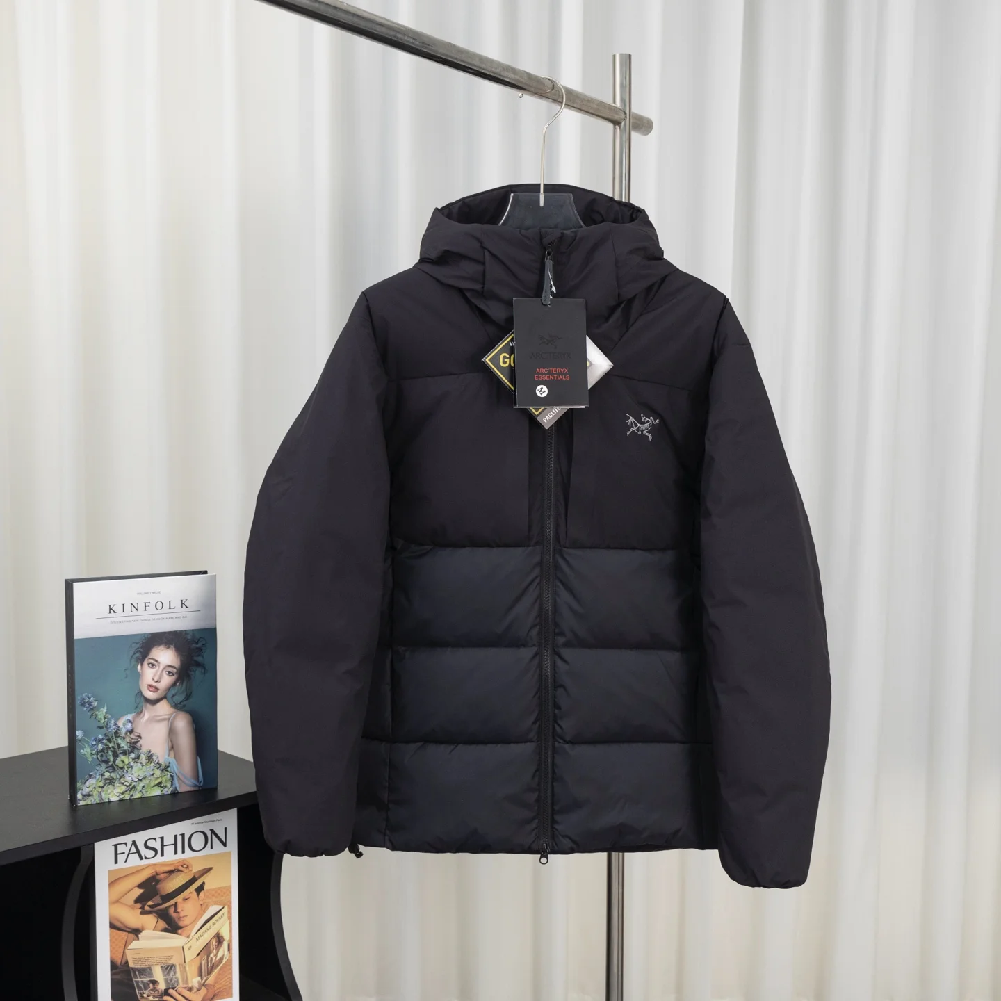 Arcteryx Thorium sv series hooded zipper long-sleeved down jacket