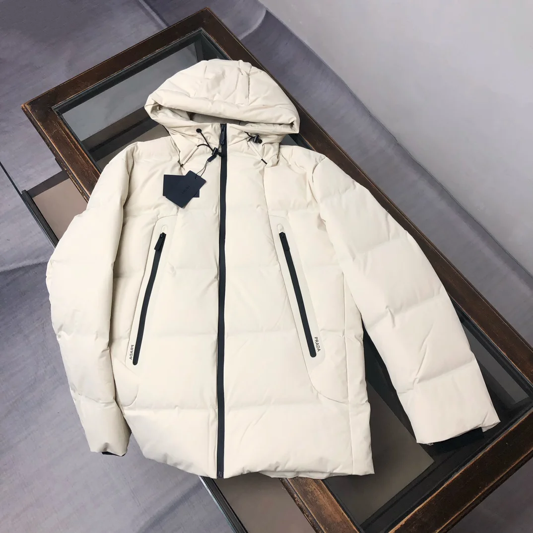 Prada 2025 FW Men's Hooded Down Jackets