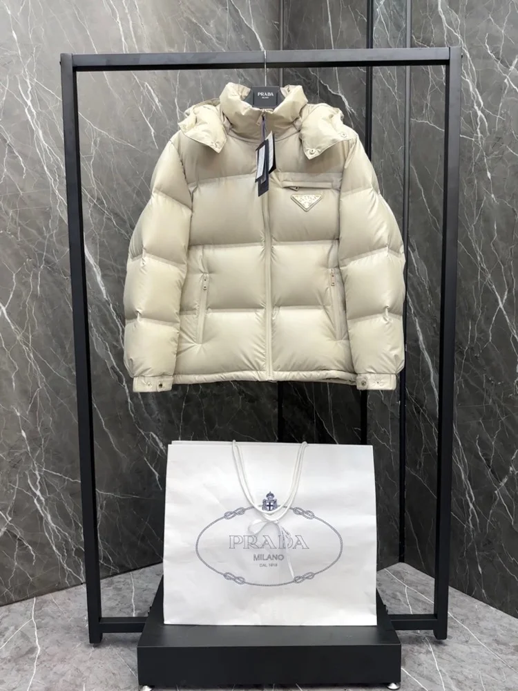 Prada Black Tech Down Jacket