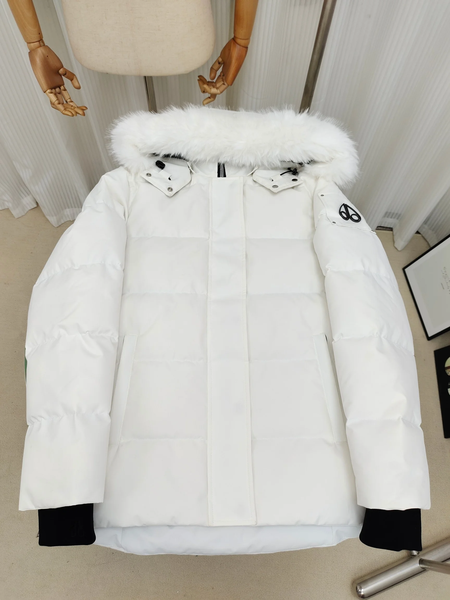Moose Knuckles Women's Down Jackets (Pure White)