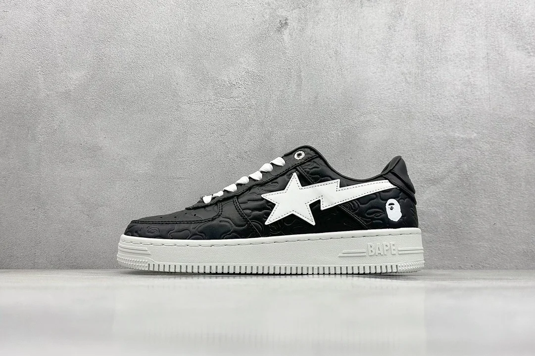 Bape Black Skate Shoes