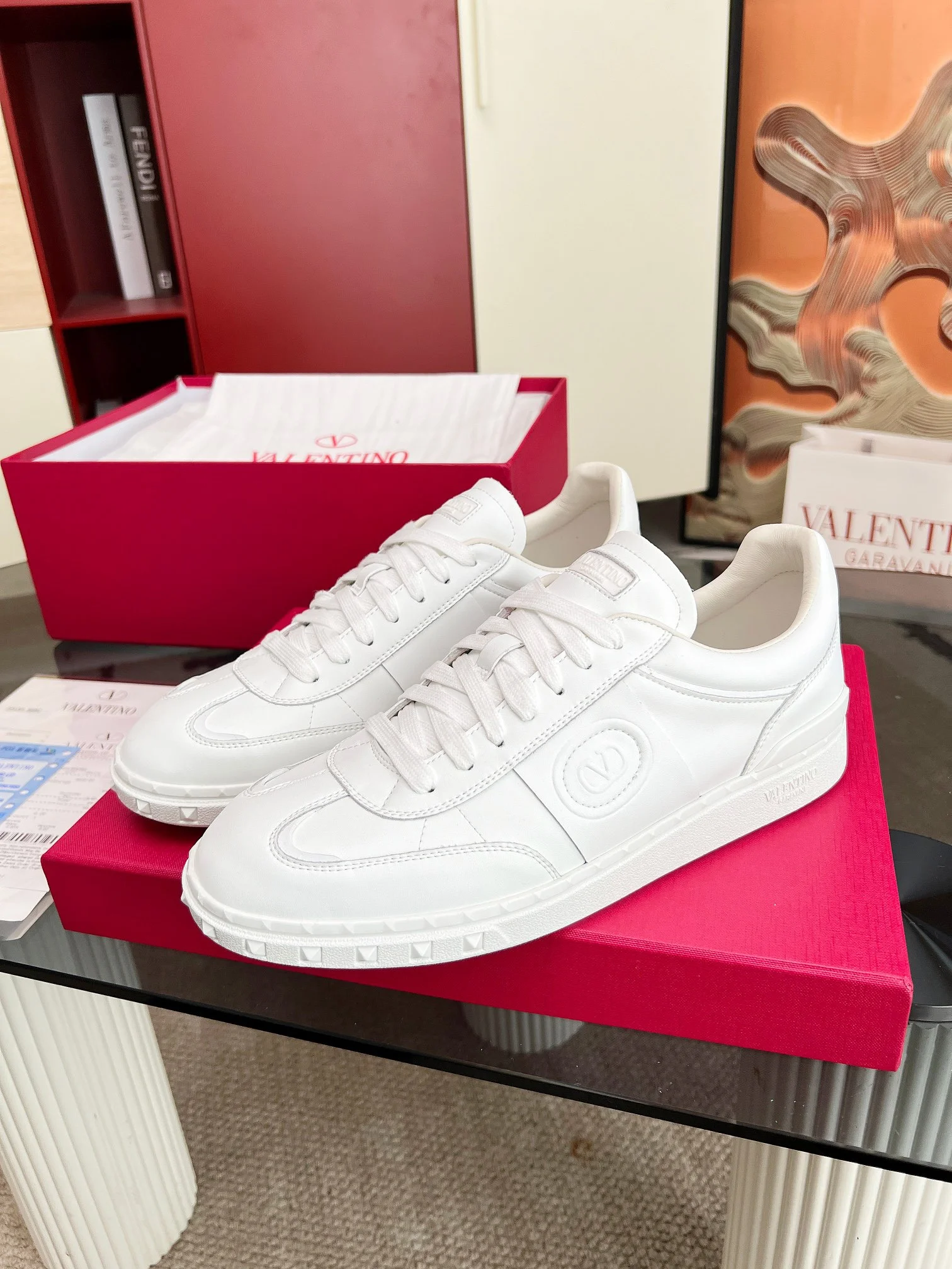 Valentino High-Quality Couple's Casual Shoes (24UPVILLAGE)