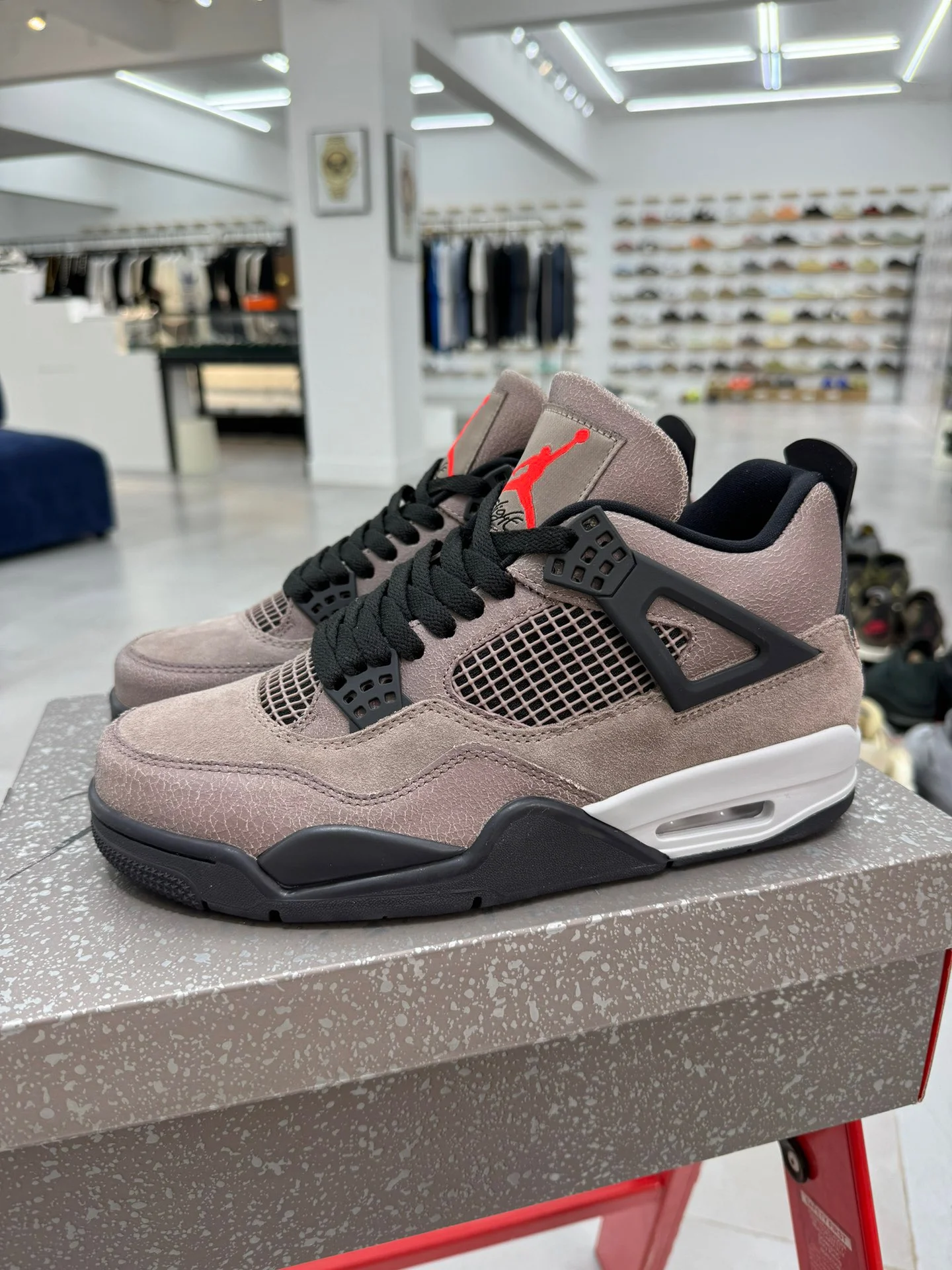 Air Jordan 4 Black Brown Mocha