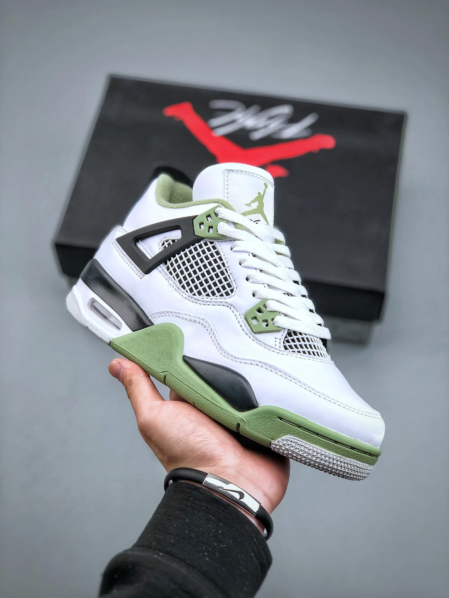 Air Jordan 4 Retro Seafoam Green (AQ9129-103)