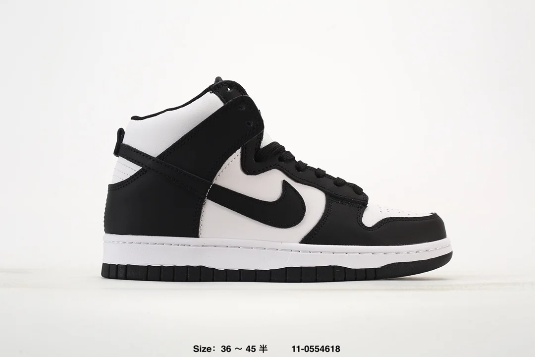 Nike Dunk SB High Black&White Skateboard Shoes