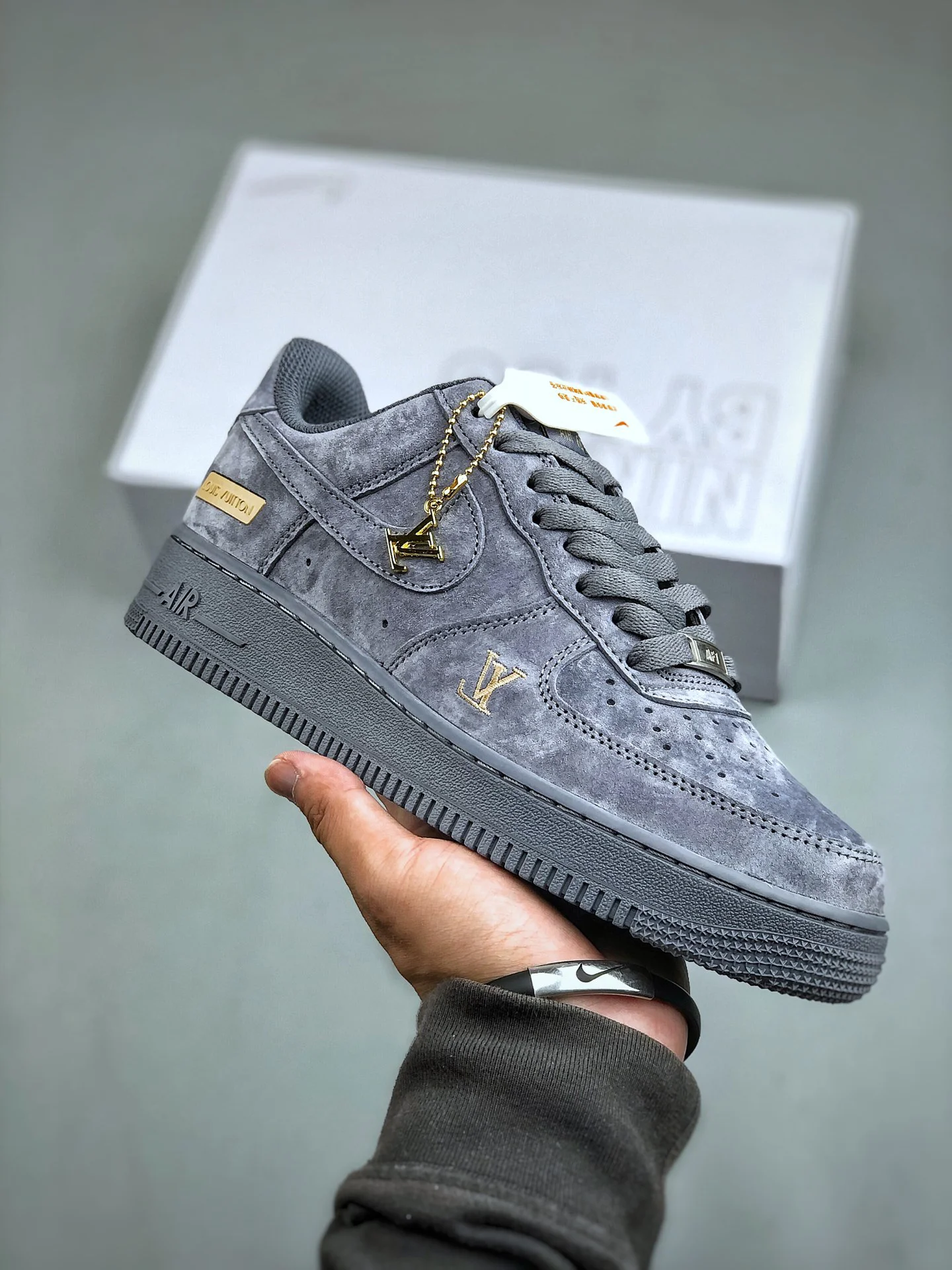 Nike Air Force 107 Low x Louis Vuitton Custom Shoes