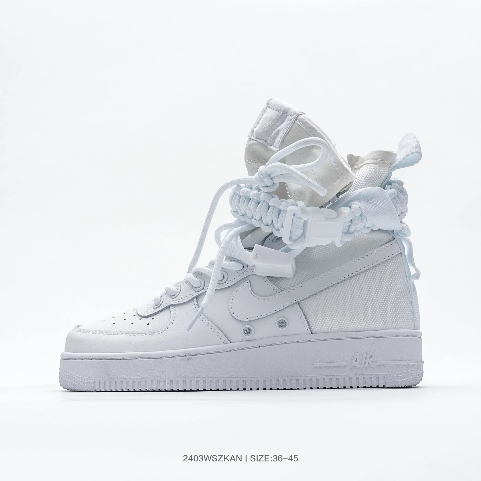 Nike WMNS SF-AF1 Mid White Skate Shoes
