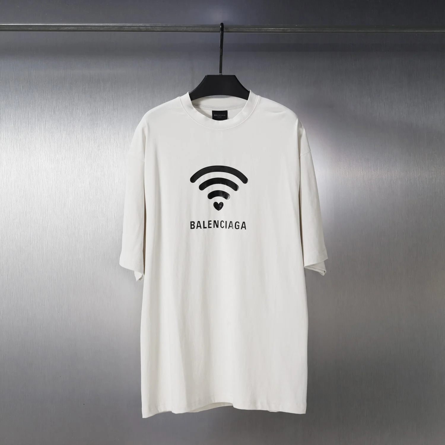Balenciaga 520 WiFi Print White Unisex T-Shirt