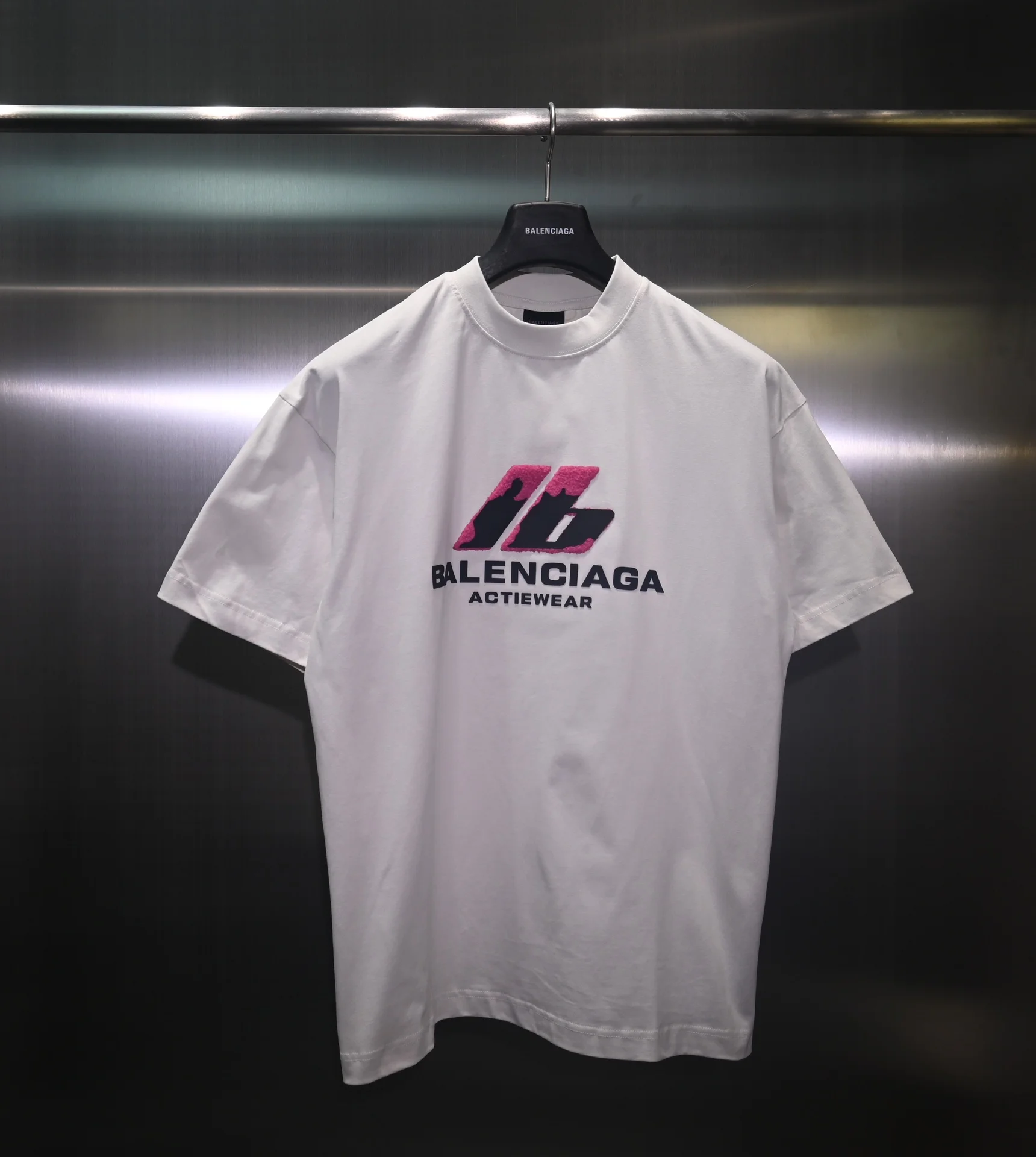 Balenciaga White 2025 Balenciaga Logo Loose fit T-Shirt