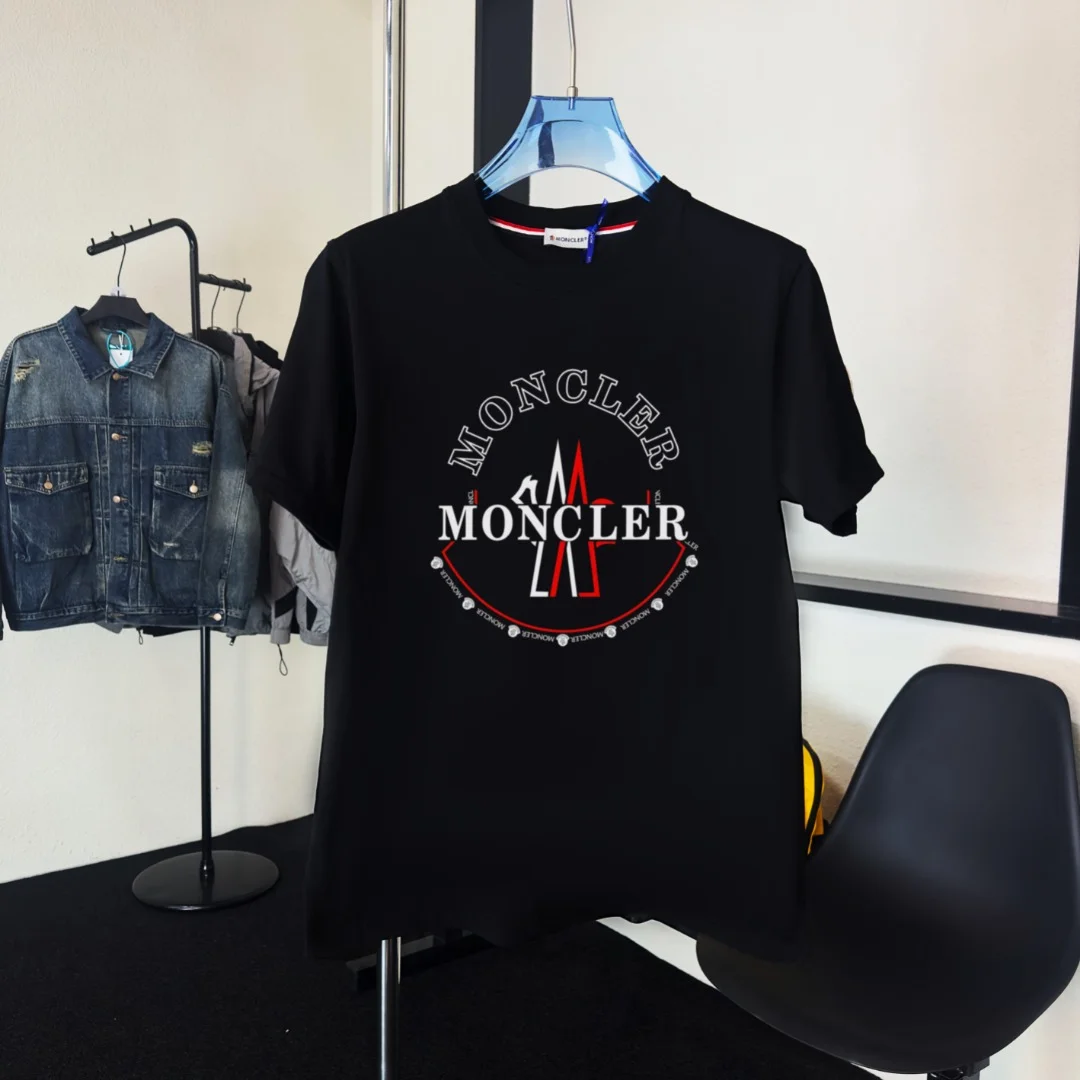 Moncler 2025 Black NFC Crew Neck Short Sleeve T-Shirt