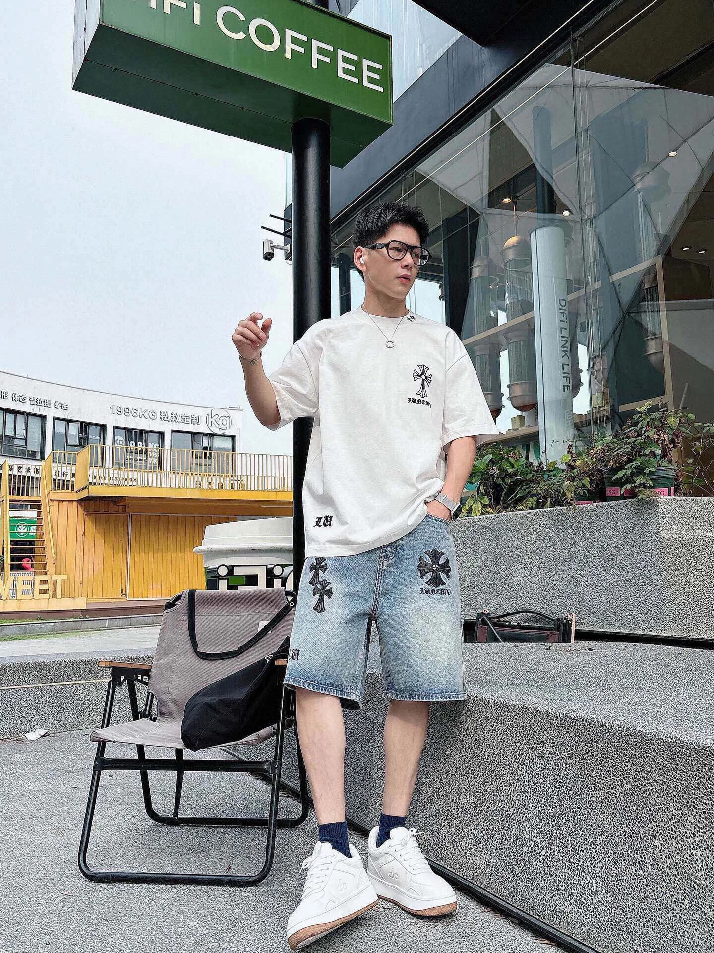 Chrome Hearts Embroidered Logo T-Shirt