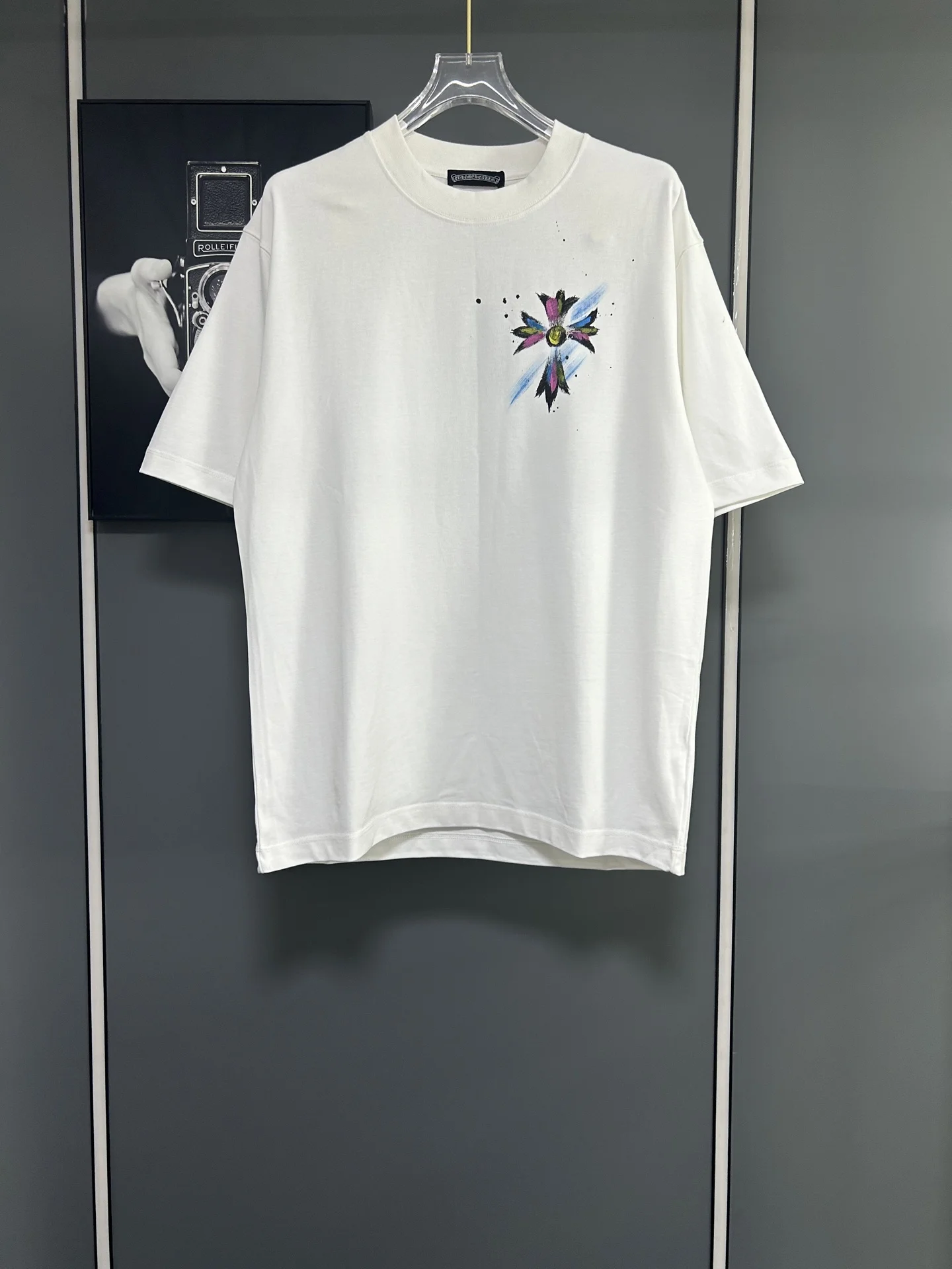 Chrome Hearts White Loose 380G Logo T-Shirt