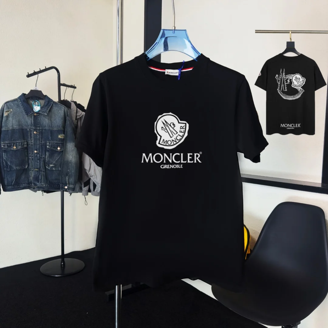 Moncler Grenoble 2025 Black T-Shirt NFC High-Qlty
