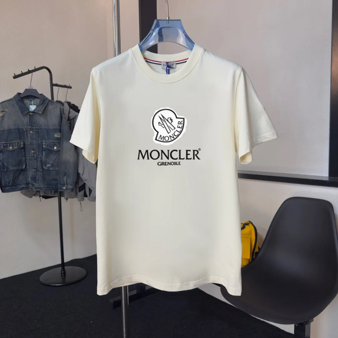 Moncler 2025 Apricot Crewneck T-Shirt NFC