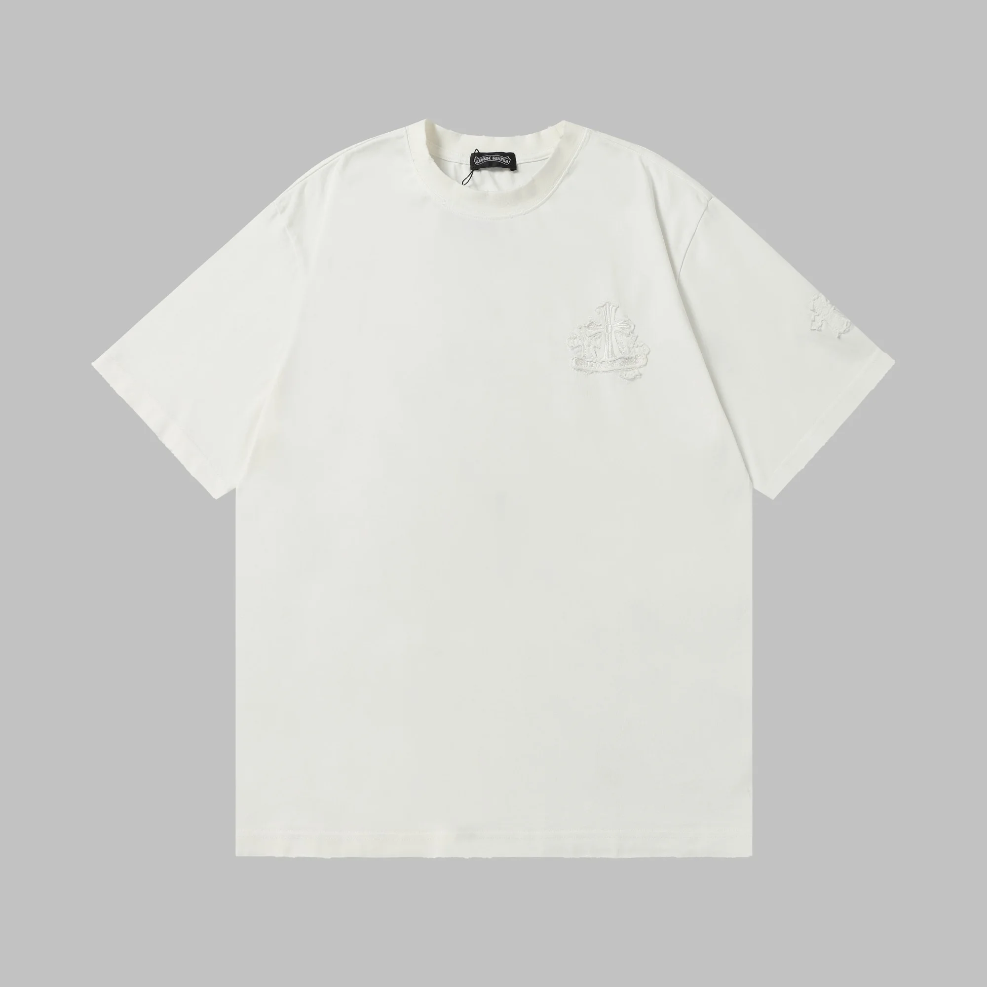 Chrome Hearts 2025 White Cross Oversize T-Shirt