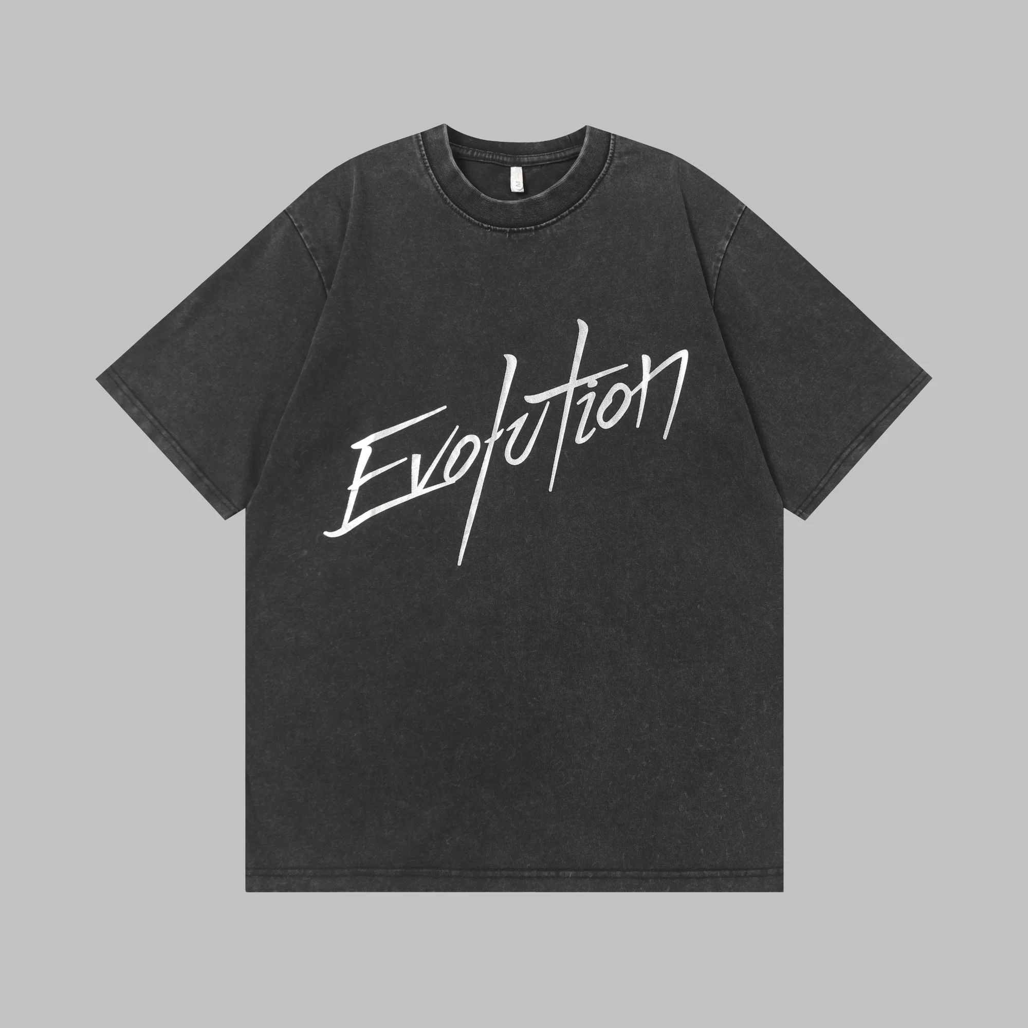 Black Evolution Printed Vintage S/S T-Shirt