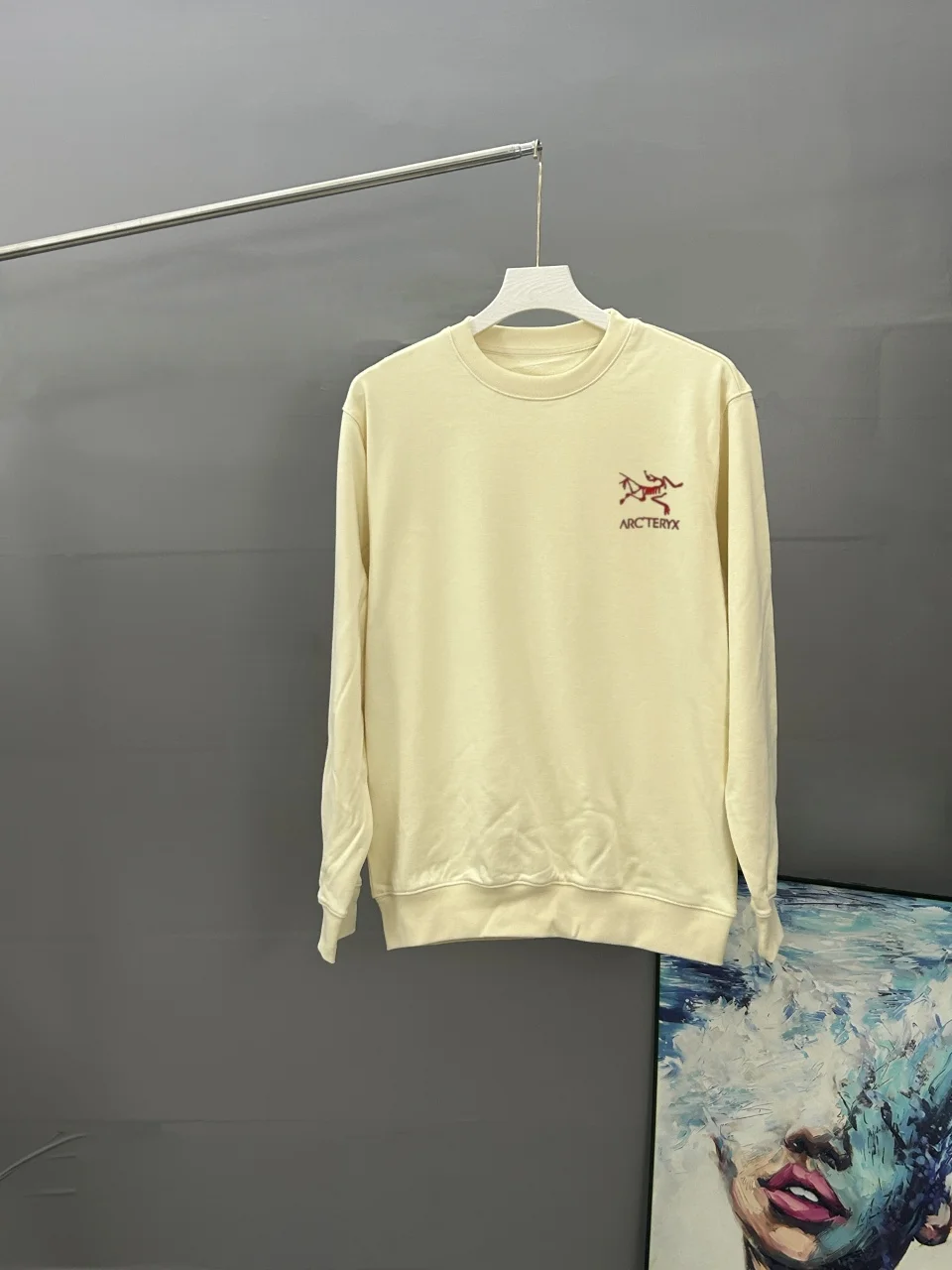 Arc'teryx 2026AW Apricot Crew Neck Sweatshirt