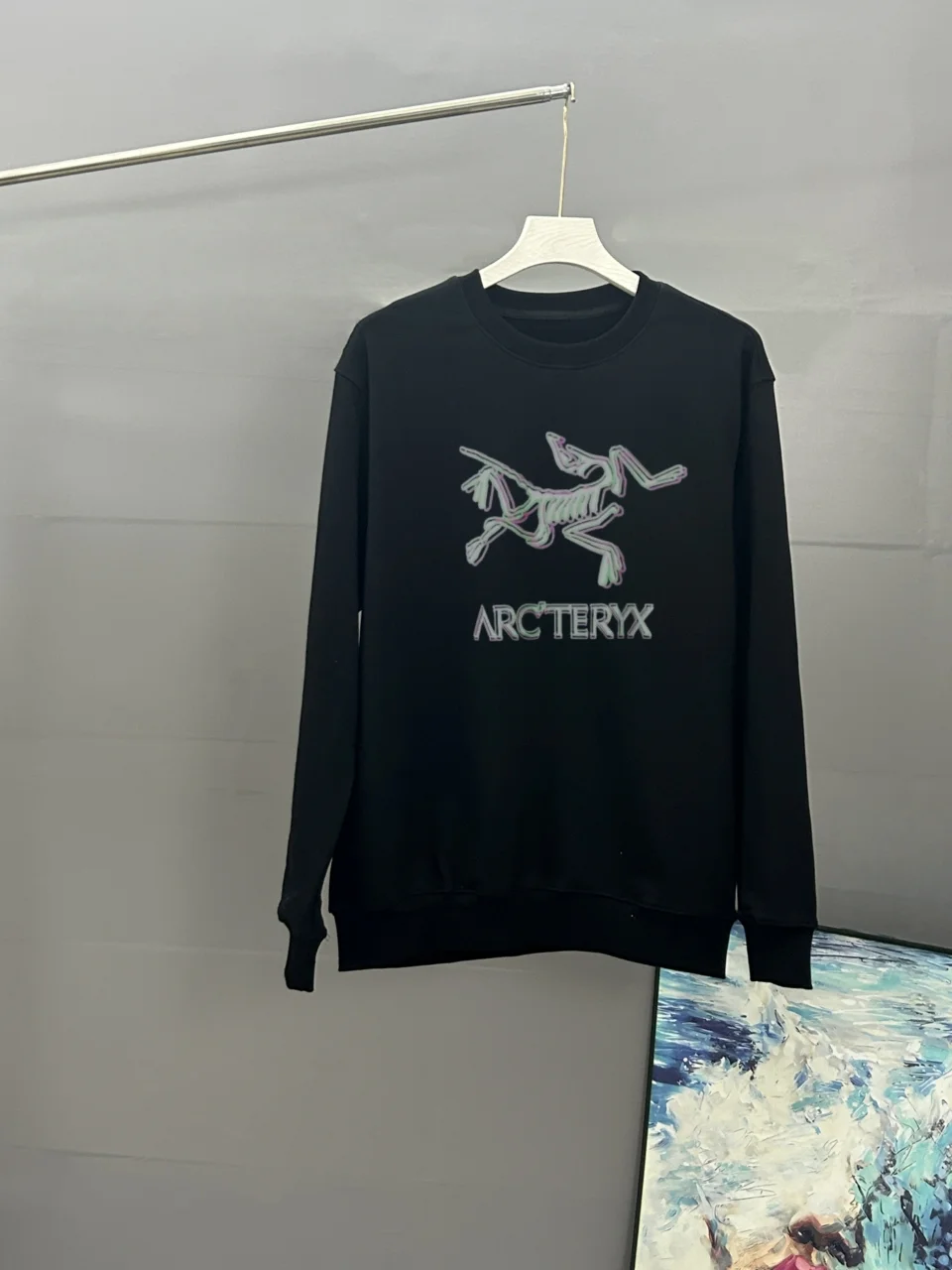 Arc'teryx Black Crew-Neck Sweatshirt