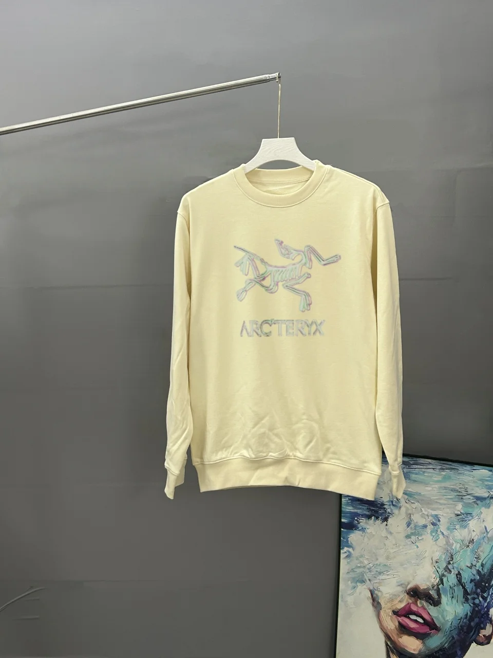 Arc'teryx 2026AW Beige Crewneck Sweatshirt