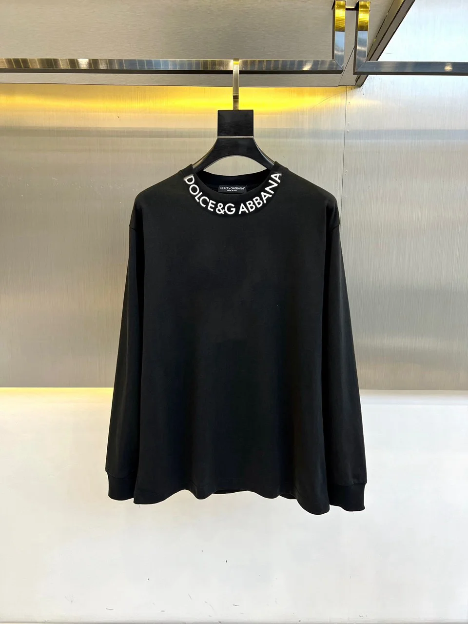 Dolce & Gabbana Black Early Autumn Lightweight Sweatshirt