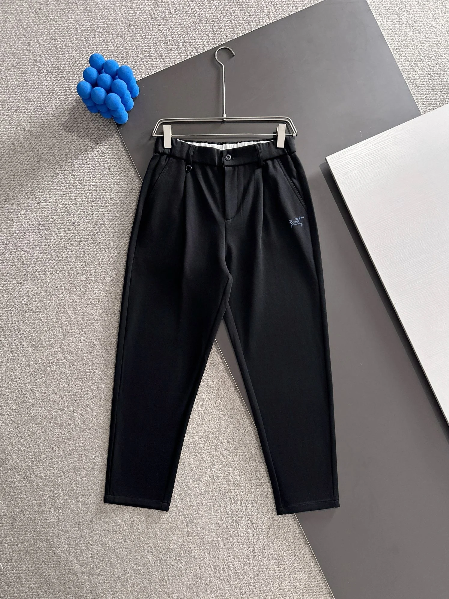 Arc'teryx 2025 Autumn New Black Elastic-Waist Pants & Breathable Comfort