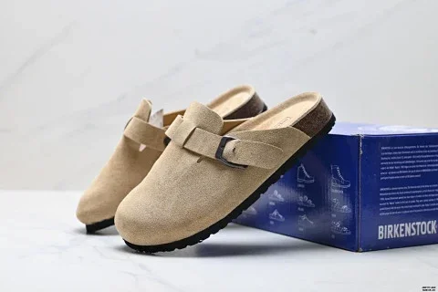 Birkenstock Boston Suede Shearling Casual Shoes