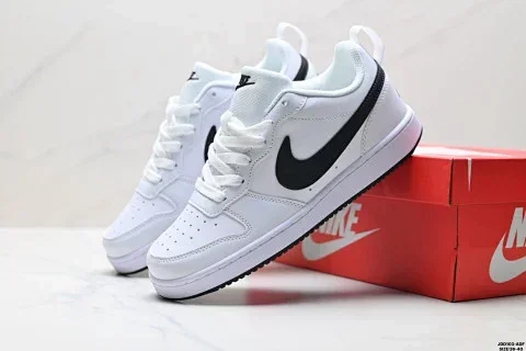 NIKE COURT BOROUGH LOW Low-top Casual Sports Sneakers