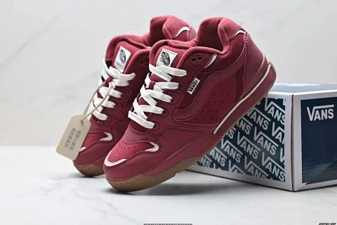 Vans Rowley XLT Leather Suede Comfortable Casual Low-top Skate Shoes