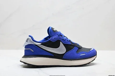 Nike Phoenix Waffle Leather Low-Top Casual Running Shoes