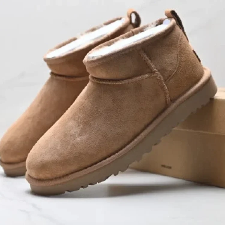UGG Classic Ultra Mini Suede Snow Boots