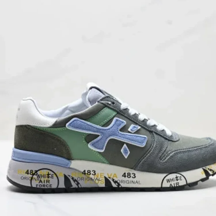 PREMIATA Comfort Graffiti Low-Top Casual Shoes
