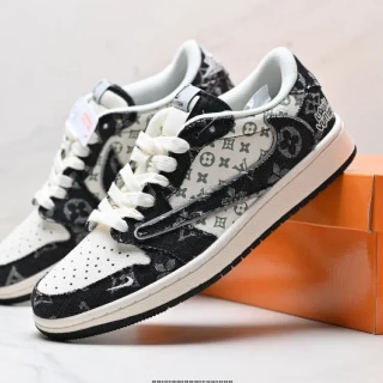 Nike AJ1 TS Low DIY Reverse Hook Sneaker