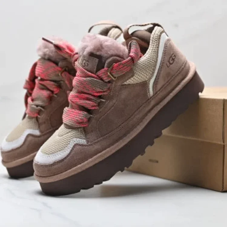 UGG Mid-Top Snow Boots Genuine Sheepskin