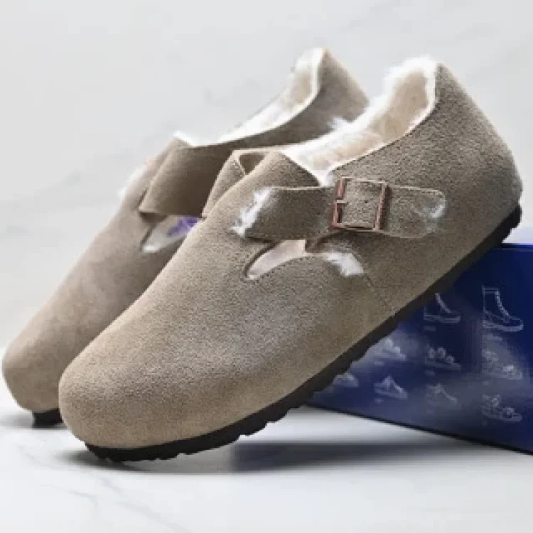Birkenstock London Shearling Comfy Shoes