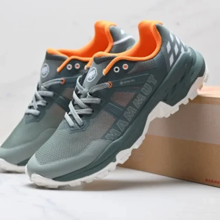 MAMMUT Men's Low-Top Anti-slip Shock-absorbing Hiking Shoes