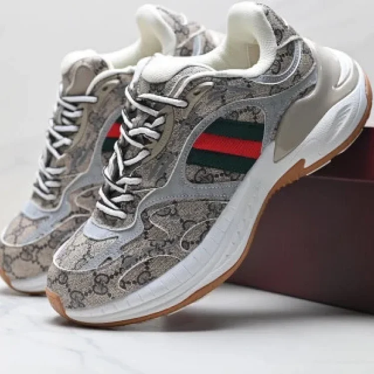 GUCCI 2025 Unisex Thick Sole Dad Shoes Casual