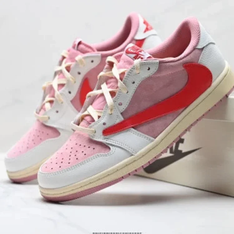 Nike Air Jordan1 Travis Scott Low Basketball Shoes 