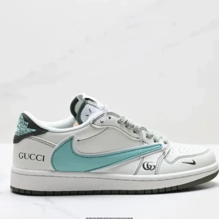 Nike AJ1 Travis Scott Reverse Swoosh Low DIY Custom