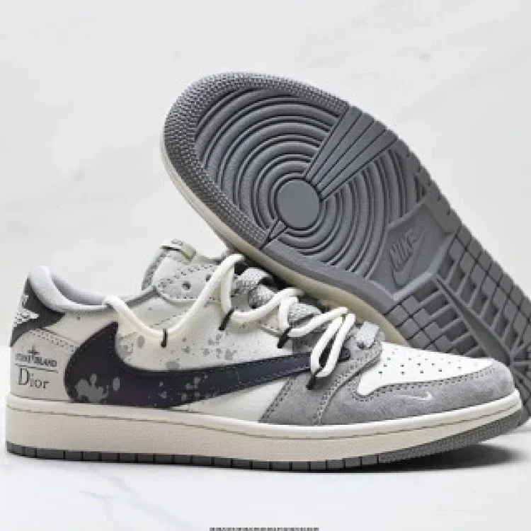 Nike Air Jordan 1 TS Low DIY Custom Shoe
