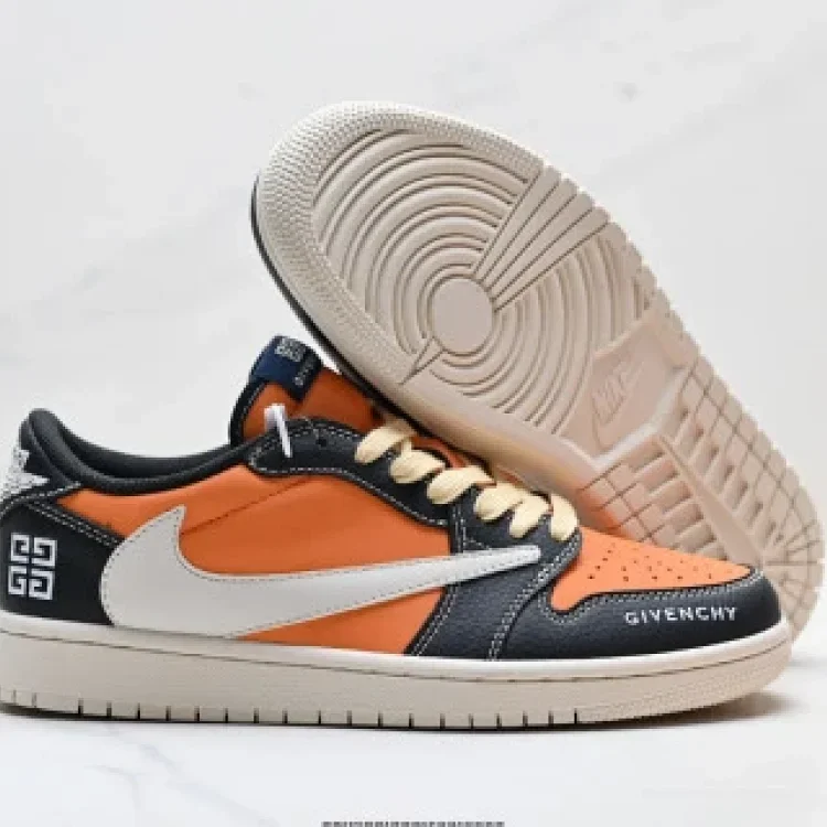 Nike AJ1 Travis Scott DIY Low Sneakers