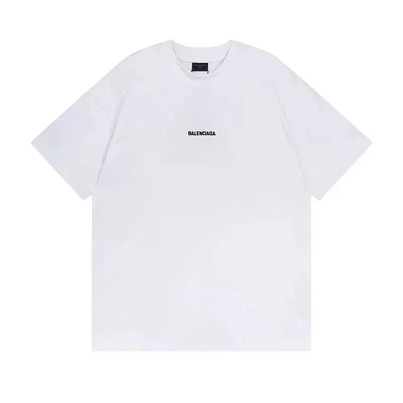 BALENCIAGA White Logo T-Shirt