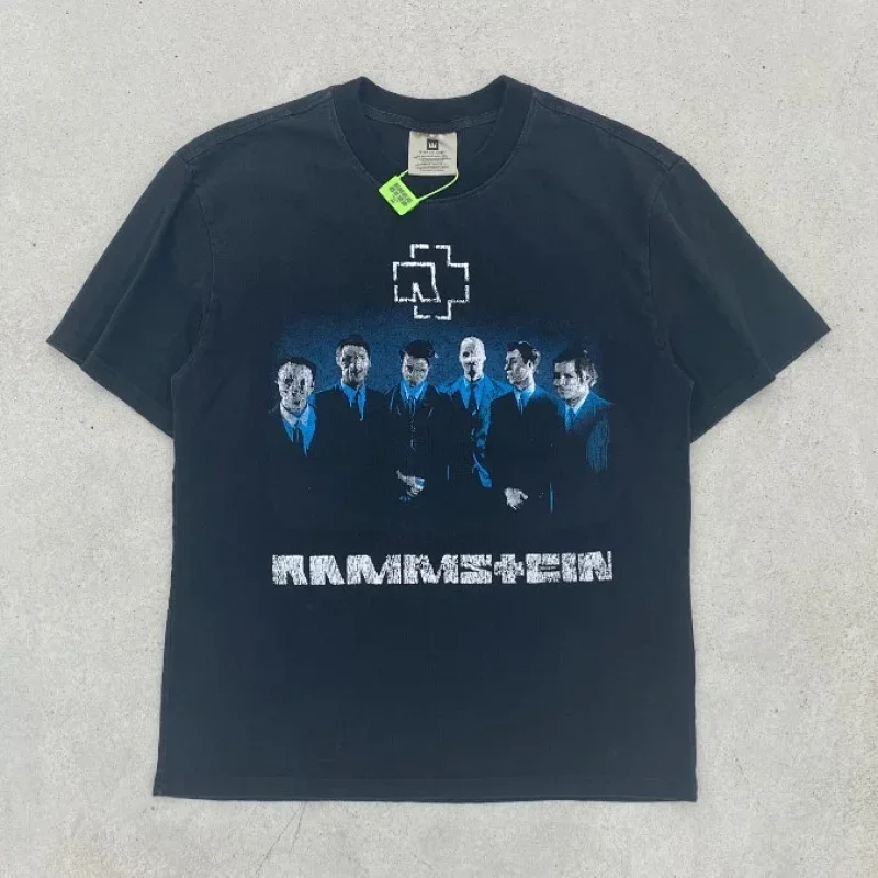 Balenciaga Rammstein Band Members Graphic T-Shirt