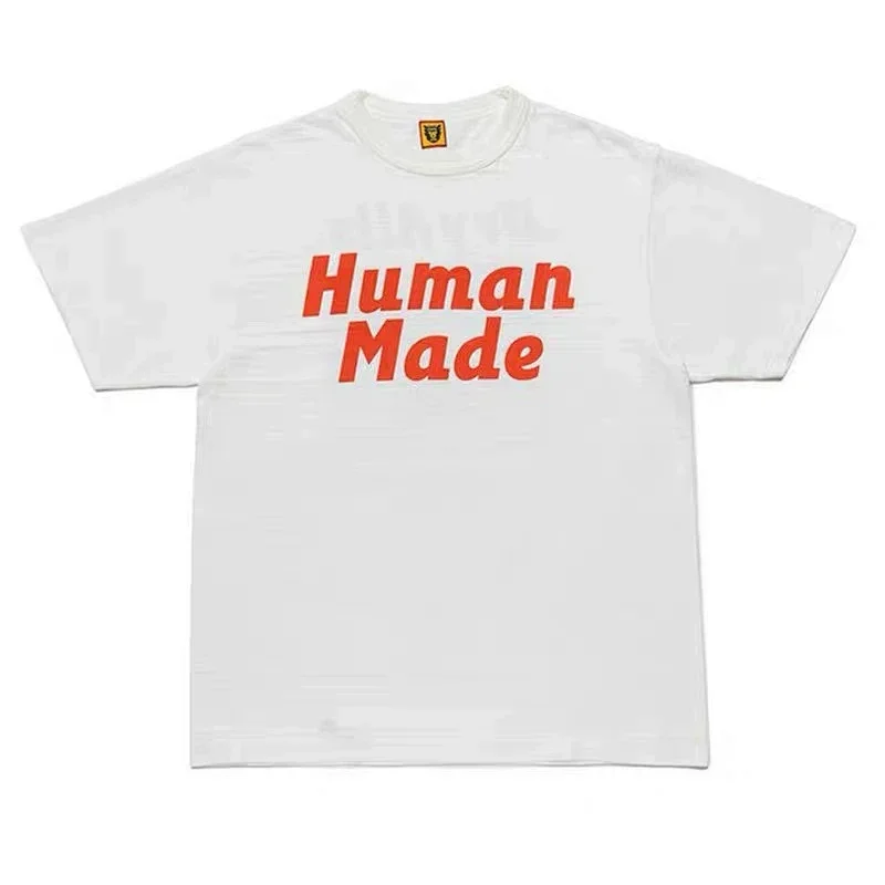 Human Made White T-Shirt Red Logo